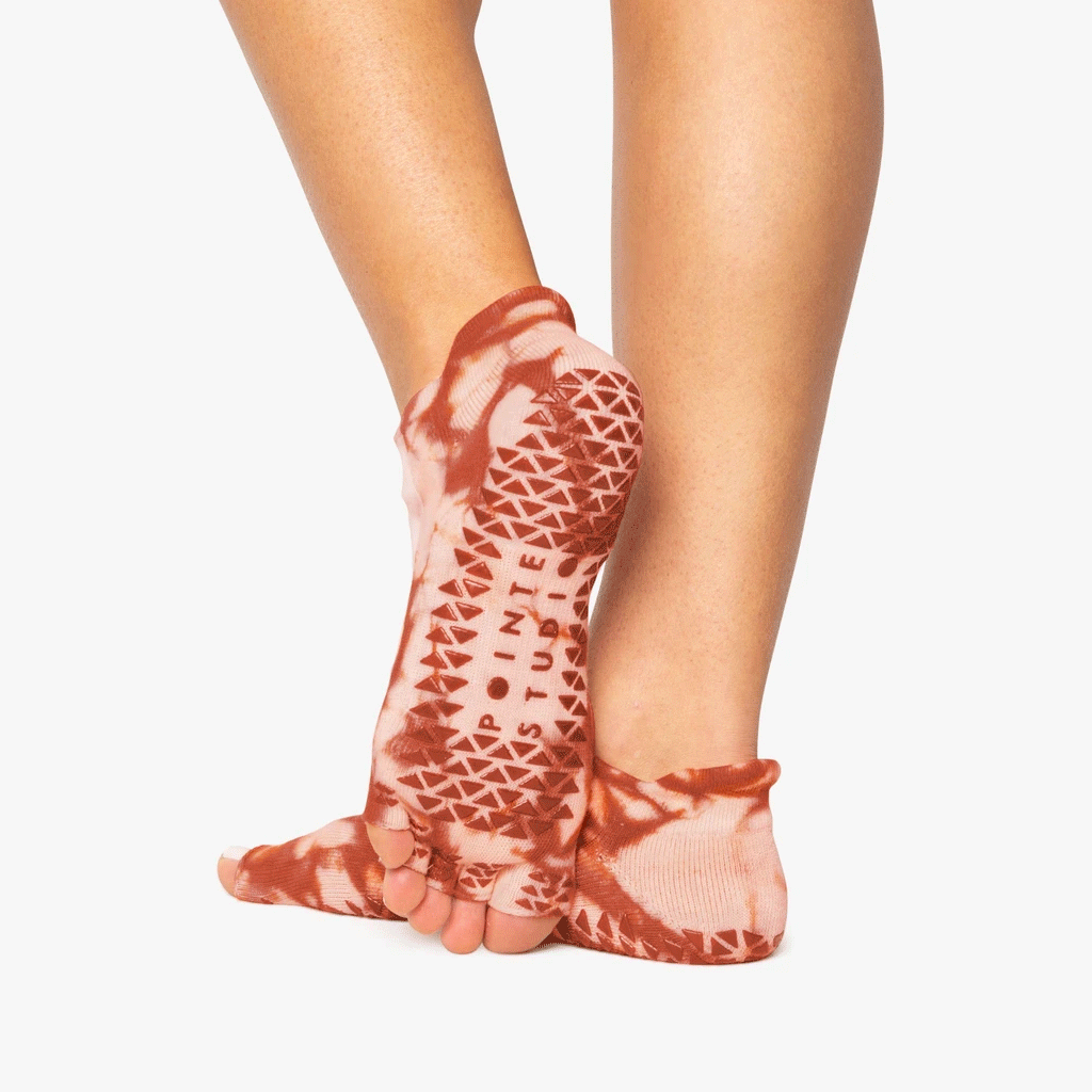 Wash Out Toeless Grip Sock